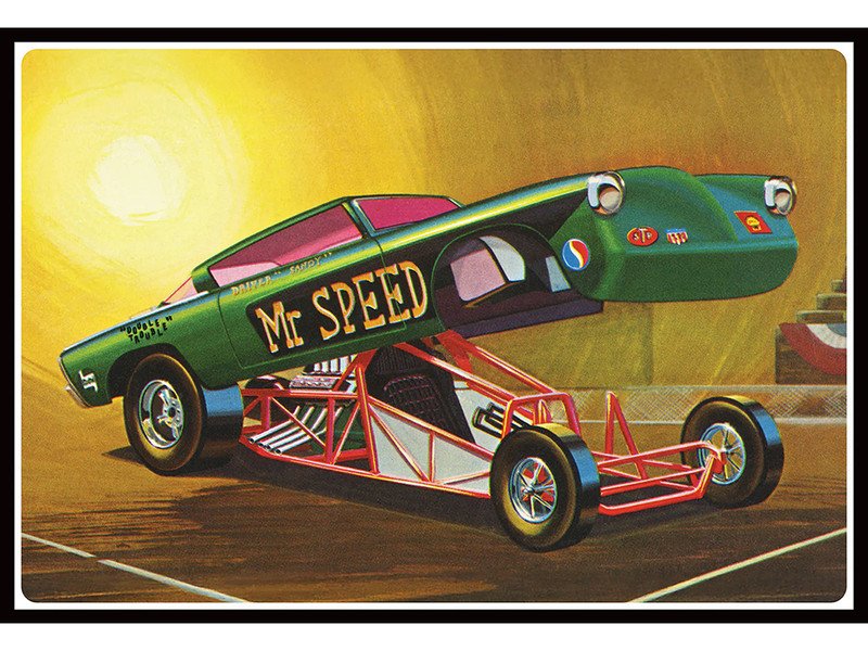Skill 3 Model Kit 1953 Studebaker Funny Car "Mr. Speed" 1/25 Scale Model by AMT