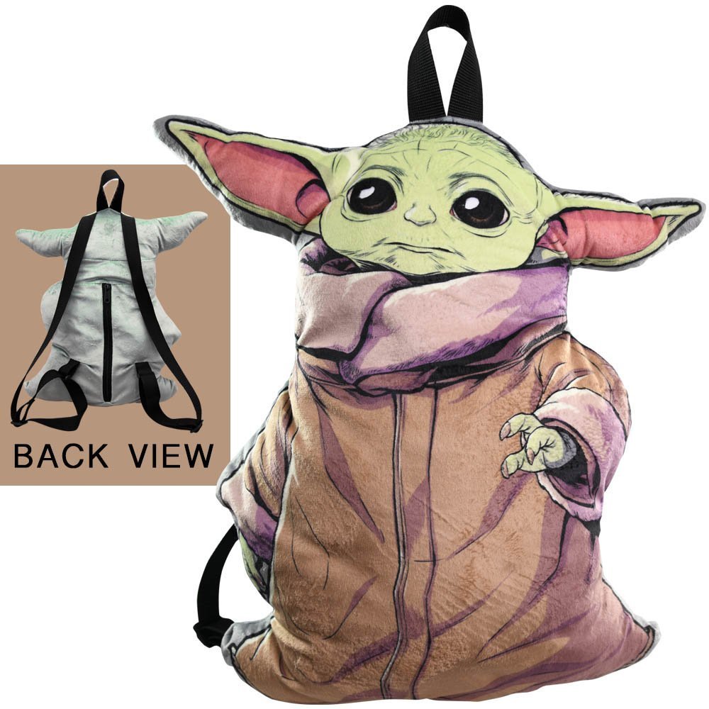 Wholesale Star Wars The Child Baby Yoda 3D Shaped Nylon Backpack 14-16